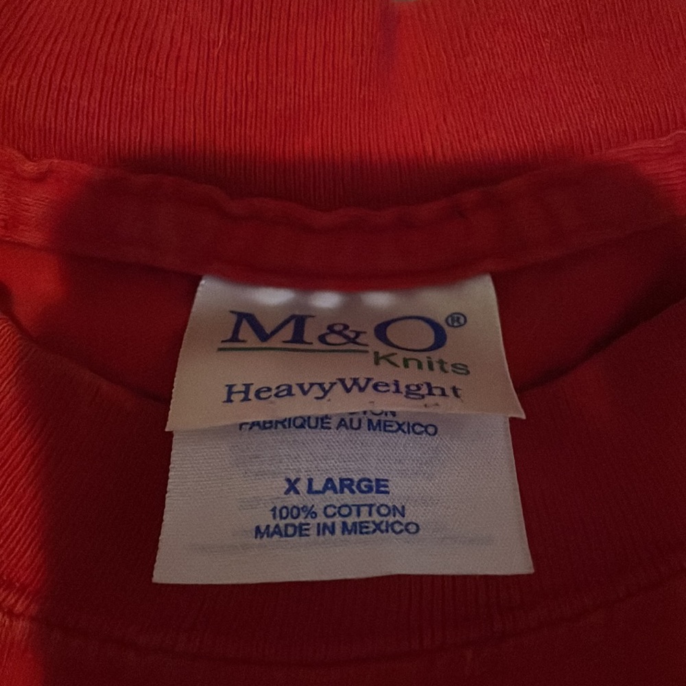 Red Cotton T-shirt - Picture 2 of 3